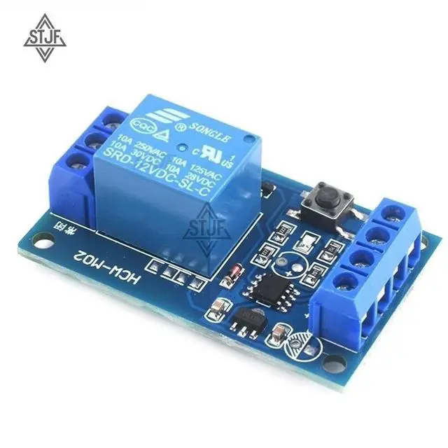 Alt view image 6 of 6 - 12V Bond Bistable Relay Module Car Modification Switch One Key Start and Stop the Self-Locking