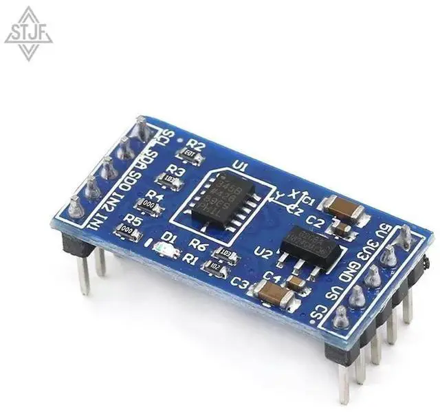 Alt view image 5 of 5 - ADXL345 3-axis Digital Gravity Sensor Acceleration Module Tilt Sensor For