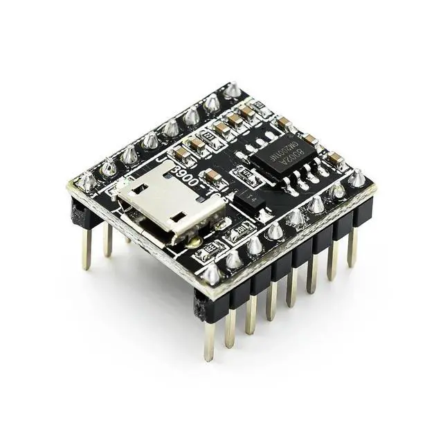 Alt view image 4 of 6 - JQ8900-16P voice broadcast module customized music ligent voice broadcast USB serial port MP3 recognition module