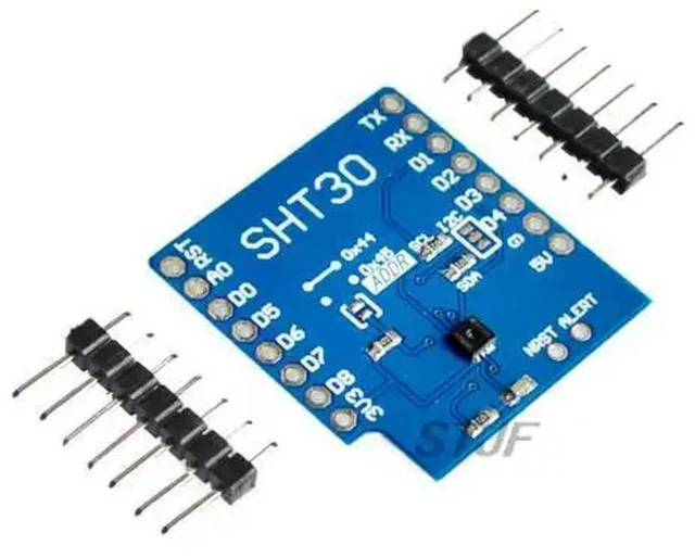 Alt view image 4 of 6 - SHT30 Shield for D1 mini SHT30 I2C digital temperature and humidity sensor module