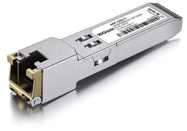 Main image of 10Gtek 10/100/1000Base-T Copper SFP, Auto-Negotiation SFP to RJ45 Mini-GBIC Transceiver, for GLC-T(10/100/1000)/SFP-GE-T(10/100/1000)
