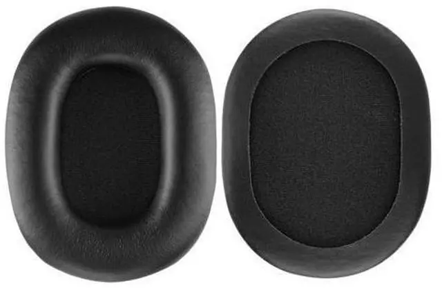 Alt view image 3 of 7 - Geekria QuickFit Protein Leather Ear Pads for SONY MDR-7506, MDR-V6, MDR-CD900ST Headphones, Replacement Ear Cushion / Ear Cups / Ear Cover, Headset Earpads Repair Parts (Black)