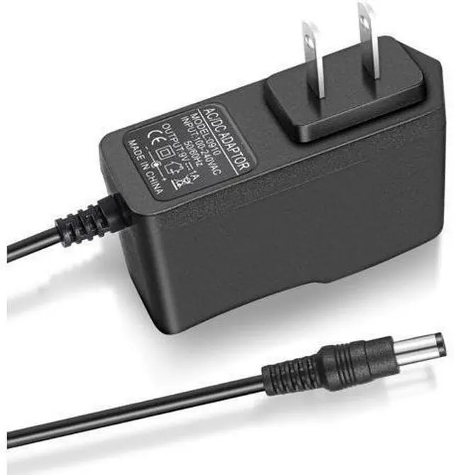 Alt view image 7 of 7 - 9W 9V/1A Power Supply Adapter, AC 100-240V to DC 9V 1000mA Wall Adapter, 9 Volt 1 Amp AC to DC Switching Power Supply, Slim Wall-Mount Power Adapter, Compatible Both 5.5x2.5mm & 5.5x2.1mm Plug - OEM