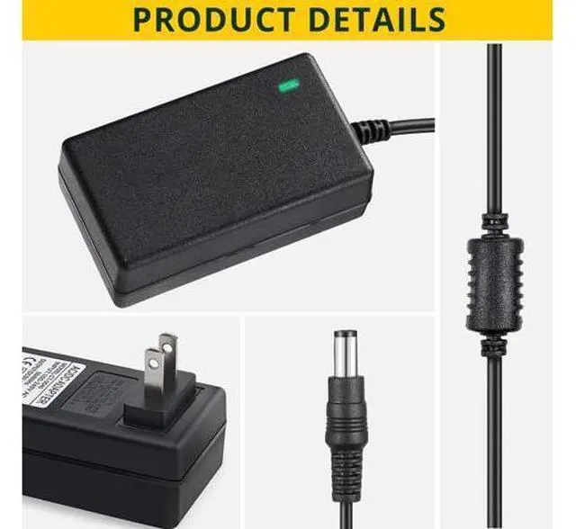 Alt view image 2 of 7 - DC 5V 4A Power Adapter, AC 100-240V to DC 5 Volt 4 Amp 20W Power Supply 5V 4000mA Switching Transformer AC to DC Converter, 5.5x2.5mm DC Jack Also Compatible with 5.5x2.1mm Plug - OEM