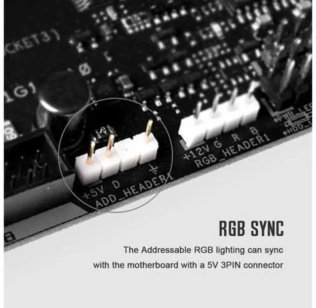 Alt view image 6 of 7 - ID-COOLING NO-12015-XT-ARGB Snow Case Fan 15mm Thickness PWM Fan 5V 3 PIN ARGB Fan Slim Fan for Radiator/CPU Cooler/Computer Case