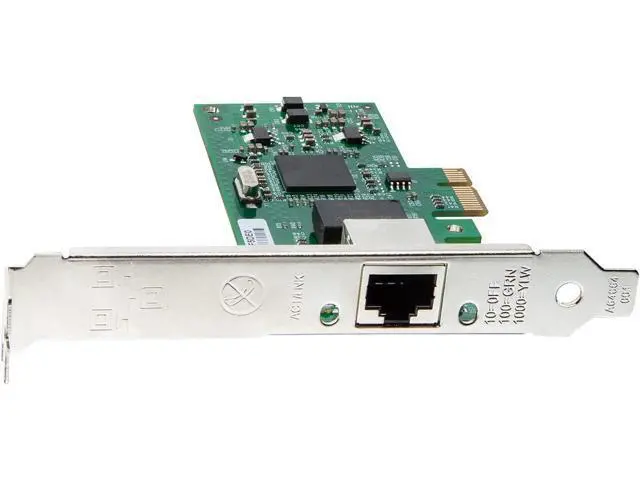 Alt view image 2 of 5 - 1.25G Gigabit Ethernet PCI Express Network Card(NIC), with Intel 82573 Controller, Single RJ-45 Port , Support Windows Server/Freebsd/VMware/SLSE