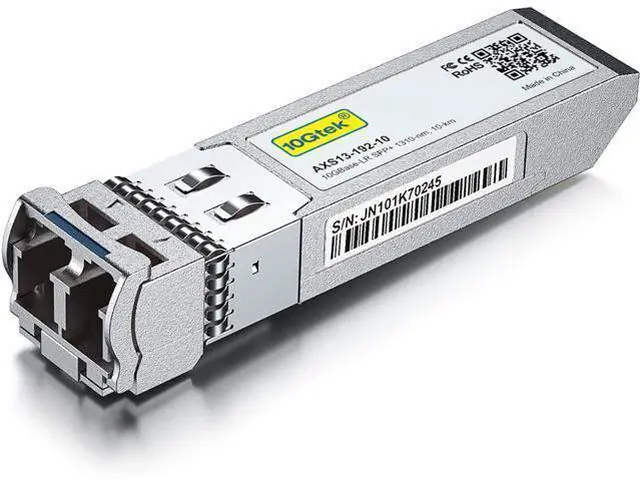 Main image of 10GBase-LR SFP+ Transceiver, 10G 1310nm SMF, up to 10 km, Compatible with Force10 GP-10GSFP-1L