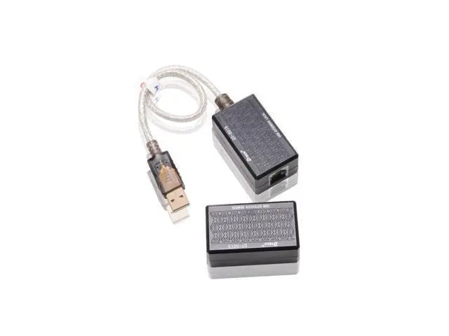 Alt view image 3 of 7 - USB Extension Adapter USB to RJ45 Extender Over Cat5 Cat5e Ethernet Cable Set Connection up to 200ft