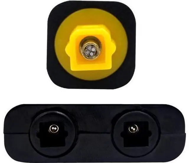 Alt view image 5 of 7 - Duttek Optical Audio Cable Toslink Splitter,Optical Audio Splitter 1 in 2 Out, Digital Optical Audio Splitter 1 in 2 Out Audio Adapter Cable Splitter