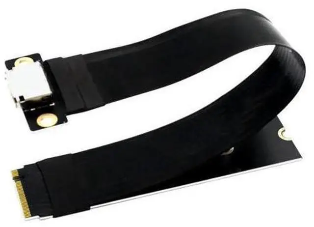 Main image of M.2 NVME to 4i Extension Cable SSD Graphics Card M2 M Key to SFF-8612 Adapter PCIe 4.0 Gen4 Cable Laptop