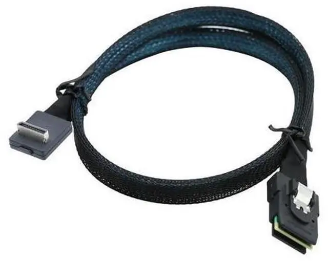 Main image of PCIE SFF-8611 4i 42Pin 90 degree to MINI SAS SFF-8087 36P SSD Data Active Cable
