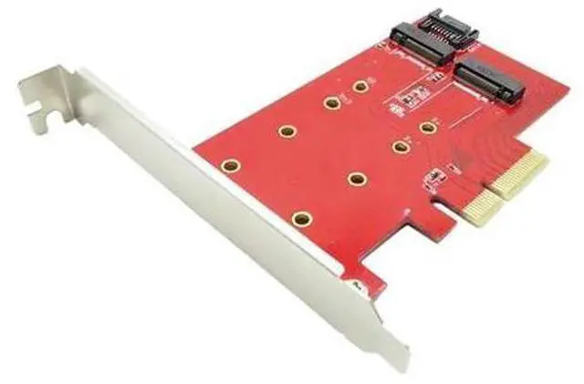 Main image of PCI-e X4 to NGFF (M.2) SSD Adapter Card PCIe ngff Adapter Extension Card Support system disk boot PCI-E Power Supply