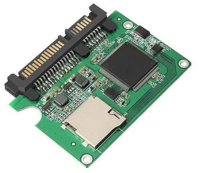 Main image of Micro SD TF Card To 22pin SATA Adapter Card 2.5" Hdd Enclosure TF Cards To 7+15 SATA Converter Expansion Mini Card