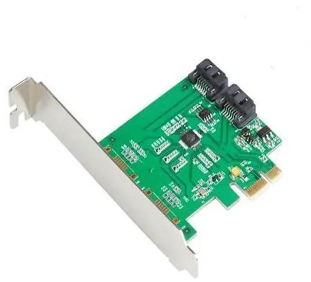 Main image of 88SE9170 2 Ports SATA 6G PCI Express Controller Card PCI-e to SATA III 3.0 converter PCI low profile bracket SATA3.0