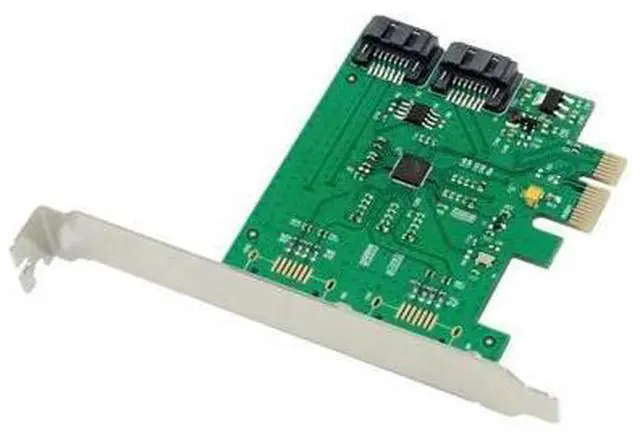 Main image of PCIe to 2 port SATA 3.0 expansion card 2-SATA 6Gbps expansion card 88SE9170 chipset dual sata3.0 to pci-e gen3