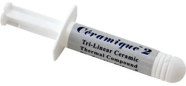 Alt view image 4 of 6 - Ceramique 2 Tri-Linear Ceramic Thermal Compound 2.7g gram syringe