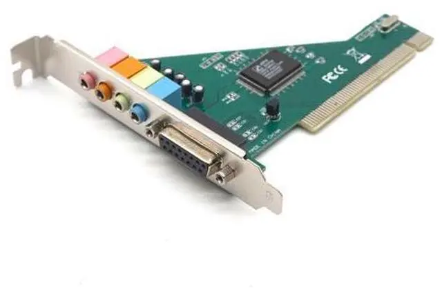 Main image of PCI Sound Card 4.1CH PCI Port HIFI Electronic Practical Audio Card Desktop PC CMI8738 Chipset With Driver CD
