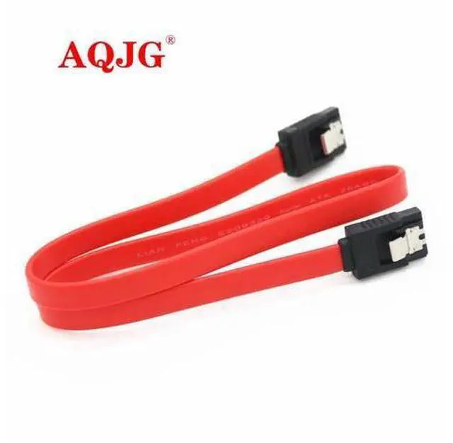 Alt view image 4 of 4 - Straight Right Angle 6Gbps 30CM 50CM SATA 3.0 Cable 6GB/s SATA III SATA 3 Cable Flat Data Cord Super Speed for HDD SSD