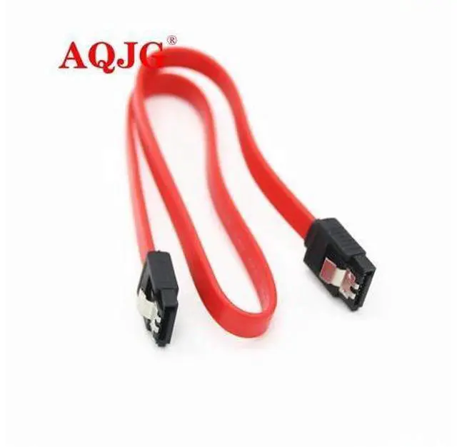 Alt view image 3 of 4 - Straight Right Angle 6Gbps 30CM 50CM SATA 3.0 Cable 6GB/s SATA III SATA 3 Cable Flat Data Cord Super Speed for HDD SSD