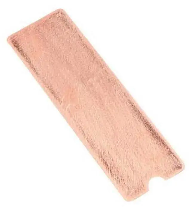 Alt view image 2 of 4 - 6Pcs M.2 SSD Heat Sink NVME NGFF M.2 2280 Solid State Hard Disk Pure Copper Heatsink Thin Radiator 1.0Mm