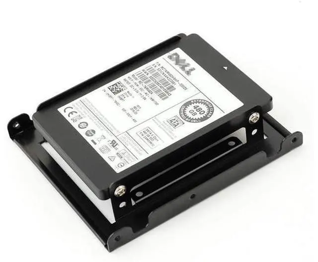 Alt view image 2 of 5 - Dual 2.5 to 3.5 HDD & SSD Converter Bracket Converts 2.5 Notebook Hard Drive to 3.5 Desktop Hard Drive Bay Mounting Bracket Adapter Mac | PC | Linux