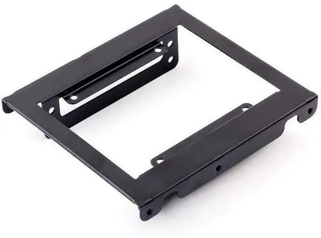 Alt view image 4 of 5 - Dual 2.5 to 3.5 HDD & SSD Converter Bracket Converts 2.5 Notebook Hard Drive to 3.5 Desktop Hard Drive Bay Mounting Bracket Adapter Mac | PC | Linux