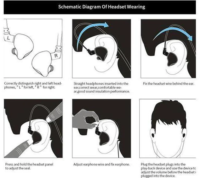 Alt view image 7 of 7 - KZ ZSN PRO in-Ear Headphones, Gaming Earbuds, HiFi KZ in Ear Monitor, High Fidelity Bass Wired Earbuds Earphones with 1DD 1BA Hybrid Driver & 3.5mm Audio Plug Detachable Cable (Blue Without Mic)
