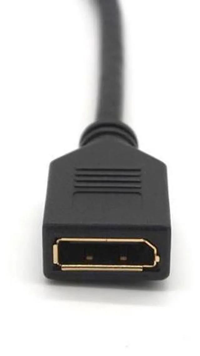 Alt view image 4 of 7 - 4K DP Extension Cable DisplayPort Male to Female Right Left Up Down Angle 90 Degree Extension Cable