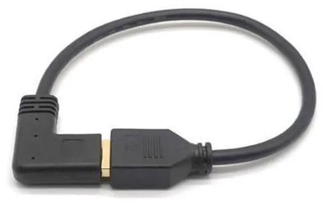 Alt view image 5 of 7 - 4K DP Extension Cable DisplayPort Male to Female Right Left Up Down Angle 90 Degree Extension Cable