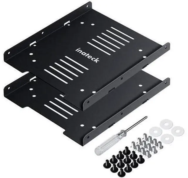 Main image of Inateck 2.5 to 3.5 Adapter SSD Mounting Bracket 2.5 to 3.5 Hard Drive Adapter (2 Pack) SA04004