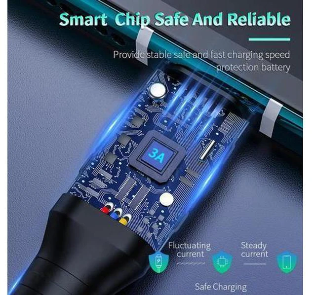 Alt view image 4 of 5 - C USB-C To Micro USB Charging Cable PD 60W Fast Charge Transfer For Macbook USBC Male to Micro A/B Male