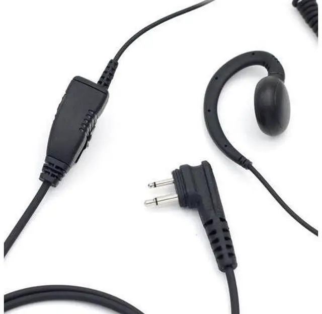Alt view image 5 of 7 - HKLN4604 HKLN4604A HKLN4604B Earpiece with Mic for Motorola Walkie Talkies CP185 CP200D CLS1110 CLS1410 DTR700 DTR620 RDV5100 RDM2020 RDU4160 RMU2080D Radio Headset RLN6423