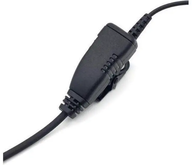 Alt view image 6 of 7 - HKLN4604 HKLN4604A HKLN4604B Earpiece with Mic for Motorola Walkie Talkies CP185 CP200D CLS1110 CLS1410 DTR700 DTR620 RDV5100 RDM2020 RDU4160 RMU2080D Radio Headset RLN6423