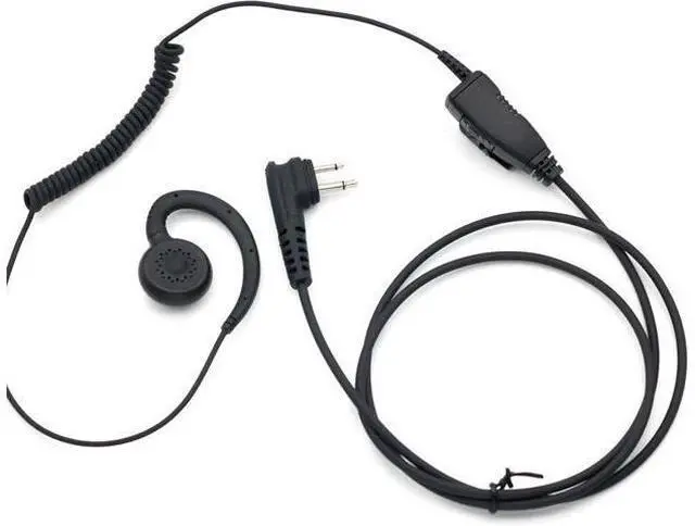 Alt view image 4 of 7 - HKLN4604 HKLN4604A HKLN4604B Earpiece with Mic for Motorola Walkie Talkies CP185 CP200D CLS1110 CLS1410 DTR700 DTR620 RDV5100 RDM2020 RDU4160 RMU2080D Radio Headset RLN6423