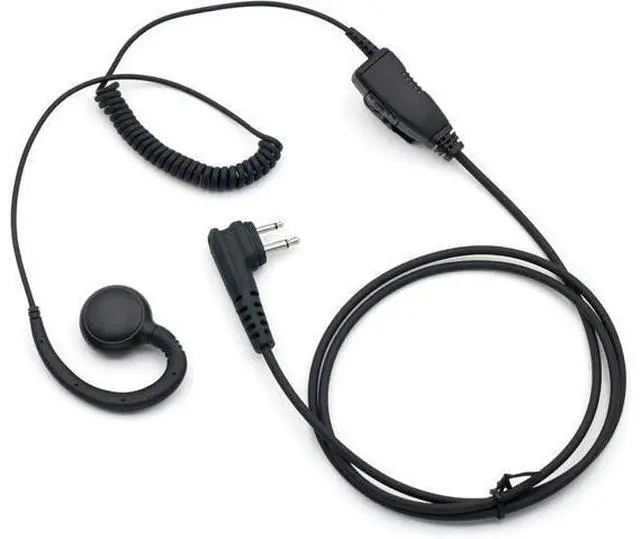 Alt view image 3 of 7 - HKLN4604 HKLN4604A HKLN4604B Earpiece with Mic for Motorola Walkie Talkies CP185 CP200D CLS1110 CLS1410 DTR700 DTR620 RDV5100 RDM2020 RDU4160 RMU2080D Radio Headset RLN6423
