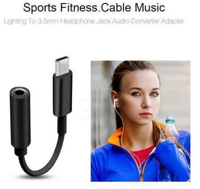 Alt view image 5 of 5 - 1pc USB3.1 Type C Male To 3.5mm Jack Female Headphone Speaker Microphone Audio Aux Cable Adapter for P20 P30 Pro