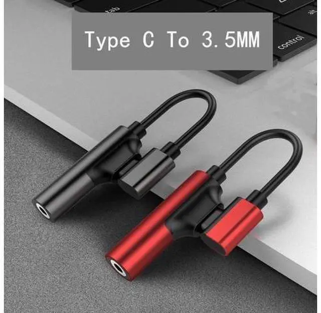 Main image of 3.5MM To USB Type C Adapter Cables 3.5 MM Connect Charging Audio To USBC Adaptors Type-C Coverter Adapters