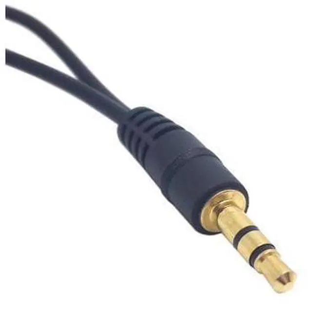 Alt view image 4 of 7 - CYDZ 3.5mm Male to Double 3.5mm Female Headphone Y Splitter Cable with Volume Control Switch