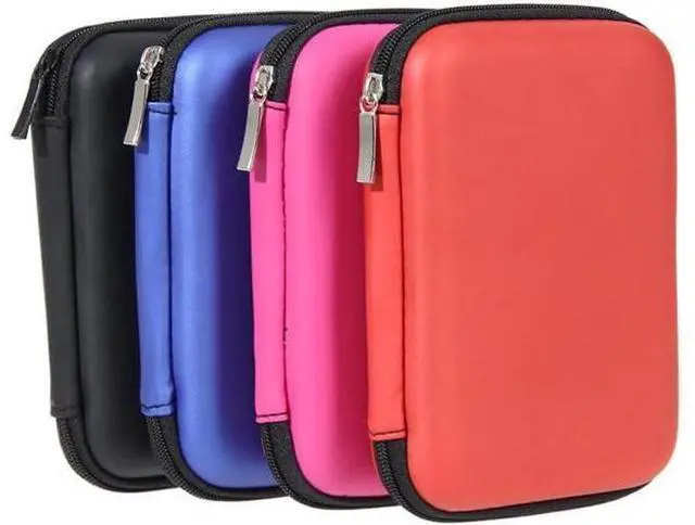 Alt view image 5 of 6 - HDD Bag SSD Storage Pouch Coin Purse Data Cable Storage Bag Hard Drives Case Mini Zipper Bag Portable Headset Storage Box(black)