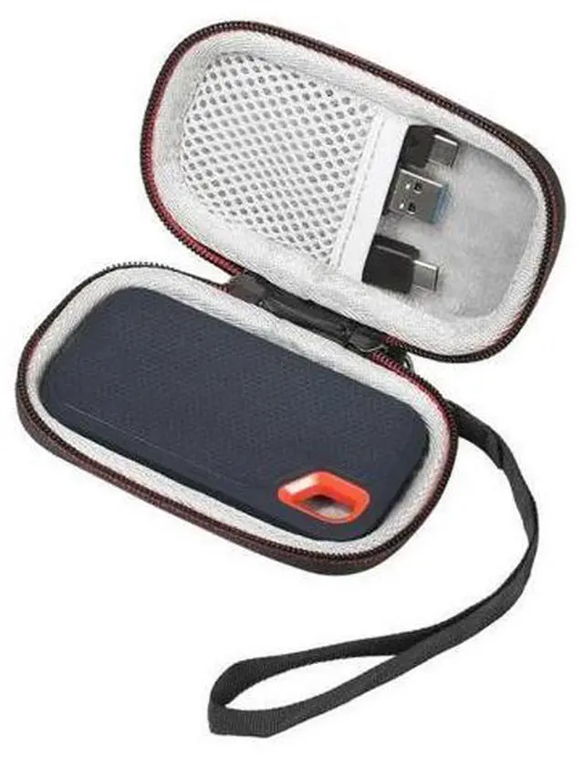 Alt view image 2 of 4 - Hard Travel Storage for Case for San Disks E60 500GB/ 250GB SSD Hard Travel Storage for Case for San Disks E60 500GB/ 250GB SSD