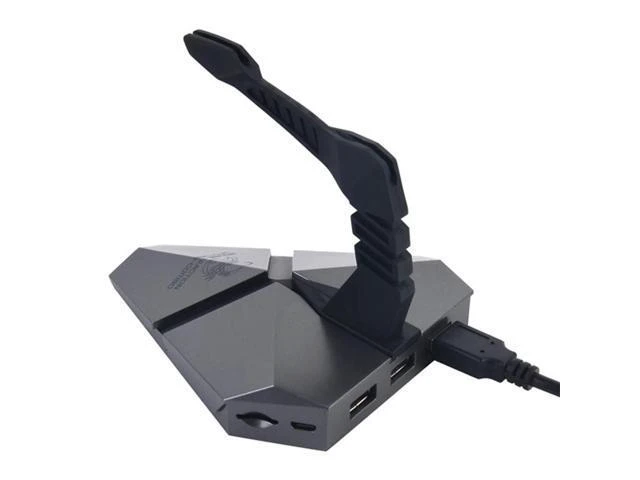 Alt view image 4 of 5 - Speed 3-Port USB HUB 2.0 3.0 Gaming HUB Mouse Bun USB Hub Splitter TF Card Reader Mouse Clamp USB-COMBO Bait