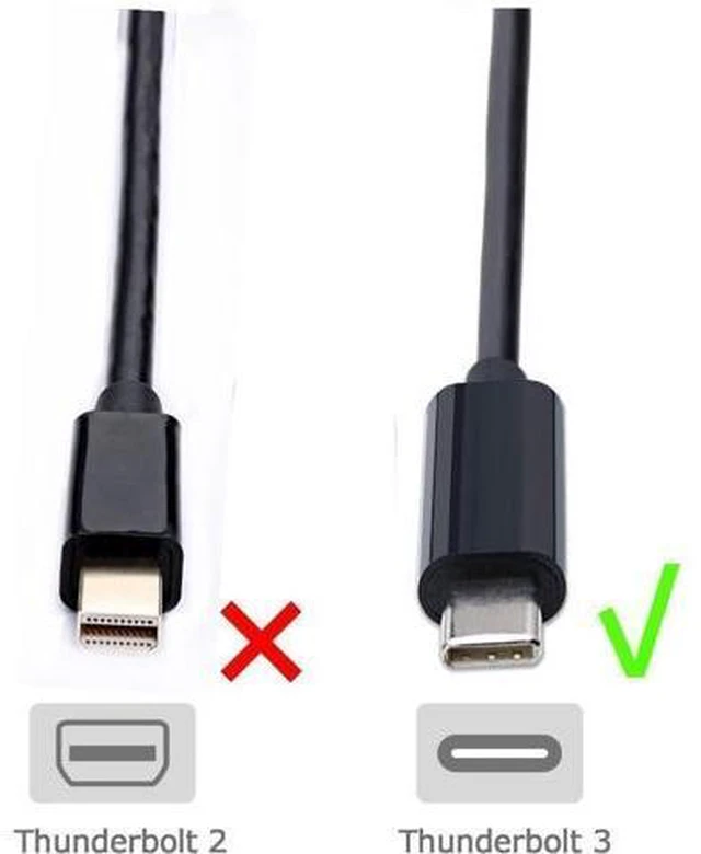 Alt view image 5 of 7 - USB-C To VGA, Thunderbolt 3 Type C to VGA Male Converter Adapter Cable 1.8M