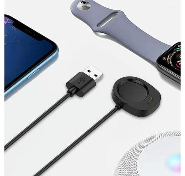 Alt view image 2 of 4 - 1 M USB Charging Cable Magnetic Charger Cable Charging Cord Fast Charging Cable for Amazfit T-Rex3 A2322 /Amazfit Balance A2286