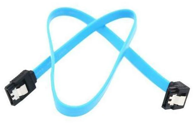 Main image of Speed Straight Right Angle 6Gbps SATA 3.0 Cable 6GB/s SATA III SATA 3 Cable Flat Data Cord for HDD SSD
