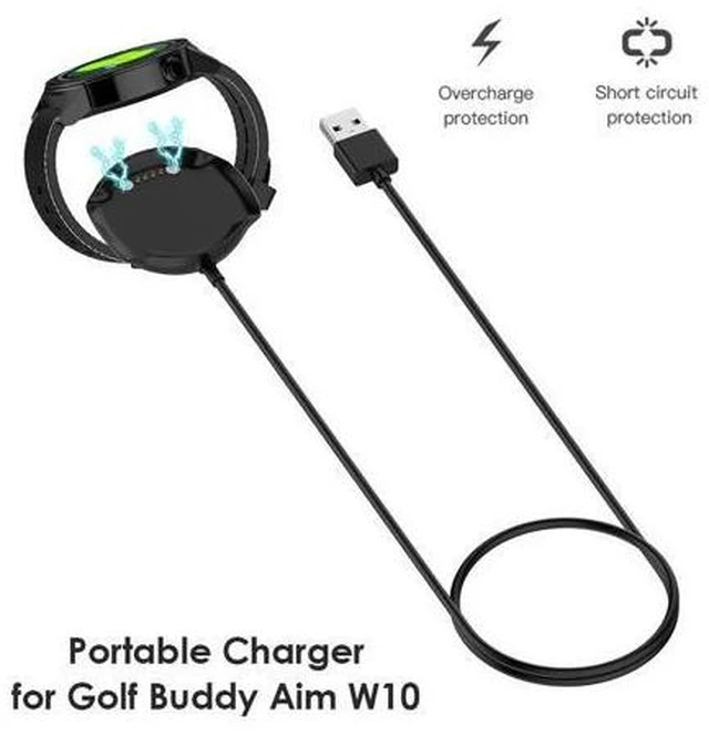 Alt view image 3 of 3 - 1M USB Charging Cable Replacement Power Charge Cable Support Data Transfer Charging Cable Dock Station for Golf Buddy Aim W10