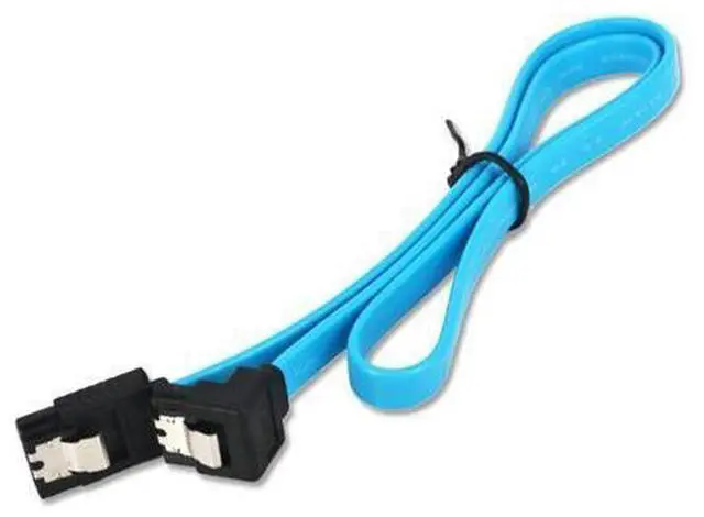 Alt view image 3 of 5 - Speed 40CM Straight 90 Right Angle SATA 3.0 Cable 6GB/s SATA III Cable Flat Data Cord for HDD SSD