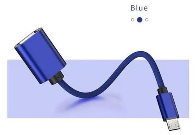Alt view image 5 of 5 - 1pc Type-c Micro USB Male To Female Converter Cable For OTG Cable Adapter Laptop Connect Accessories Durality