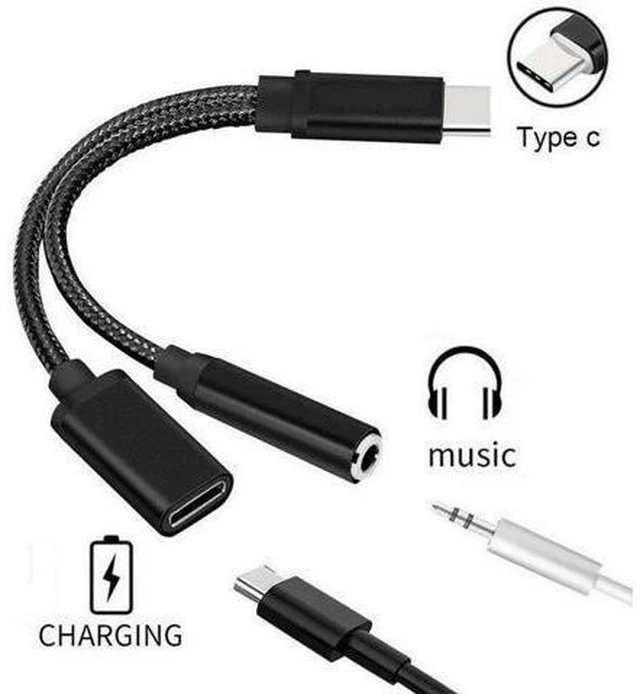 Main image of Cable Adapter Type-C To 3.5mm Usb 3.1 Type C USB-C Male To 3.5 AUX Audio Female Jack For 6 Mi6 Letv 2 Pro 2 Max2