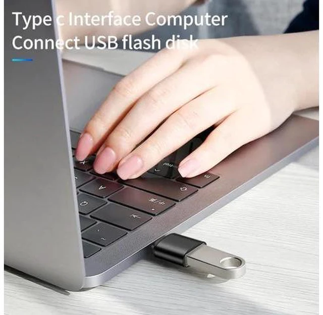 Alt view image 2 of 5 - USB C Adapter Type C 3.0 to USB 3.0 Adapter OTG Type C Cable For Macbook pro Air Type C OTG For Redmi