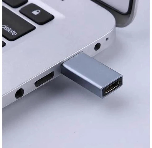 Alt view image 4 of 5 - C Hub Type C -C Female to 3.0 Male Port Type A Adapter Metal OTG Converter Connector for Android Smartphones